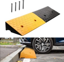 5" Drop Kerb Ramp Heavy Duty Rubber 10t Capacity Cars Mobility Scooter Van LGV