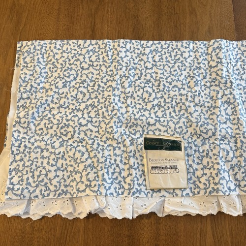 Vtg croscill balloon curtain - croscill,