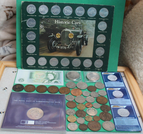 Job lot old coins and - job,