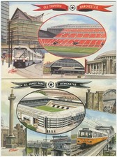 SET OF 8 CARDS - FOOTBALL