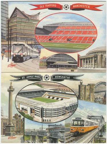 Set cards football - 8,