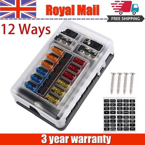 12way blade fuse - fuse, box