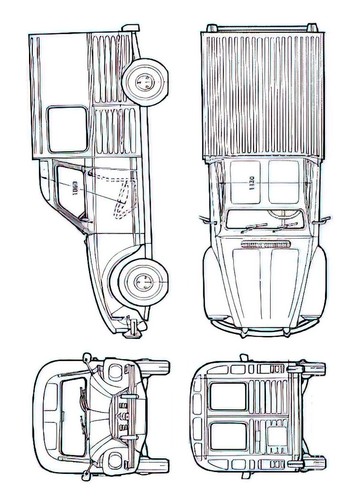 Citroen acadiane blueprint - citroen,