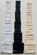 Bra Hook and Eye Back Fastener - various colours for lingerie making, SEW-IN