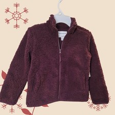 Girls Boys Jacket-Sherpa