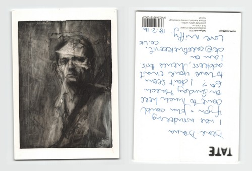 Postcard frank auerbach - postcard,