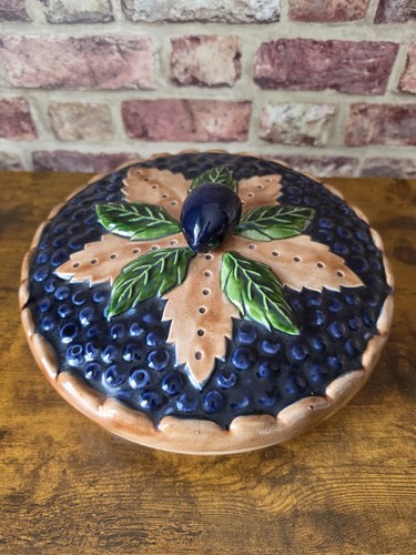 Vintage rustic ceramic lidded - rustic,