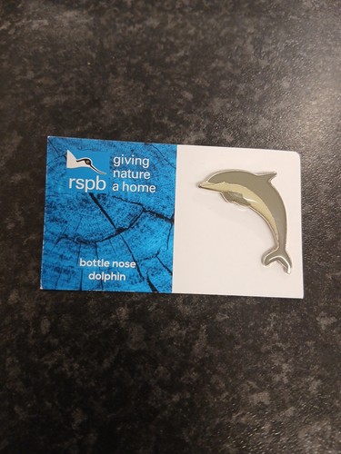 Rspb bottle nose dolphin - dolphin, pin