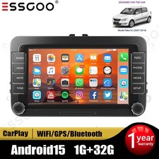 Skoda Fabia *2007 to 2014* 5J 100% PLUG & PLAY Apple CarPlay Car Stereo GPS 32GB