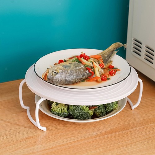 Round steaming rack - round,