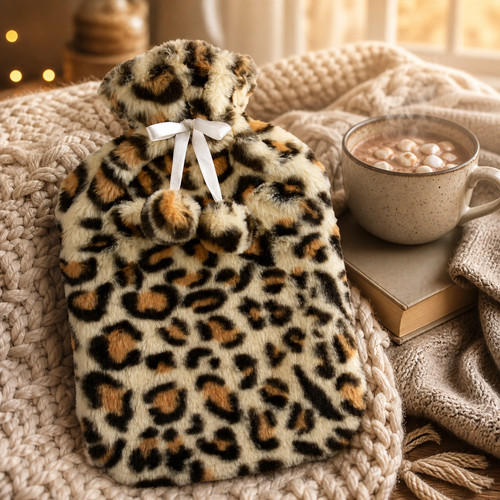 Hot water bottle cover - water, &