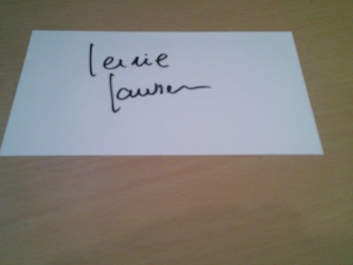 Signed card plymouth - card, of