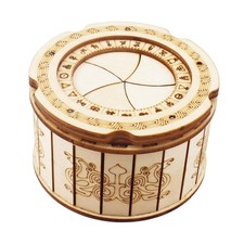 Wooden puzzle box adults gifts - wooden,