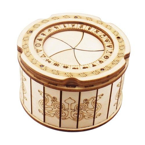 Wooden puzzle box - adults, gifts
