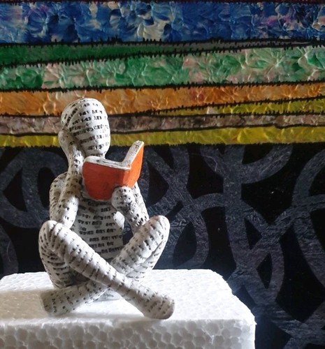 Resin decorative reading - resin,