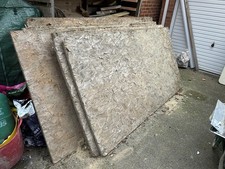 Reclaimed OSB sheets 25mm 2.4m x 1.2m 2400 x 1200 - 13 of them