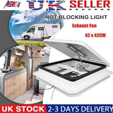 RV Roof Vent Fan Kit 14 inch