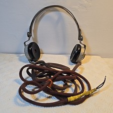 Vintage Ww2  Radio Headphones