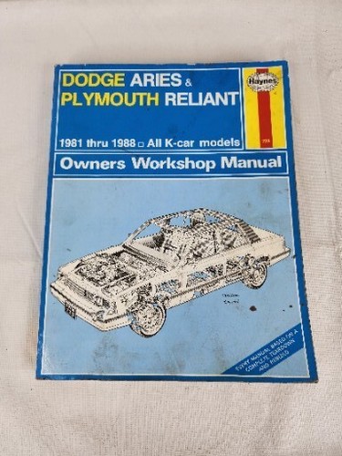 Haynes 723 dodge aries - haynes,