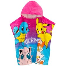 Childrens Pokemon Poncho Kids