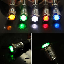 12V 12mm Metal LED Car Boat