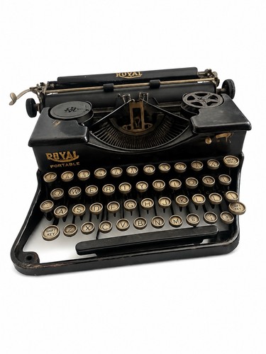 Royal portable typewriter - portable,
