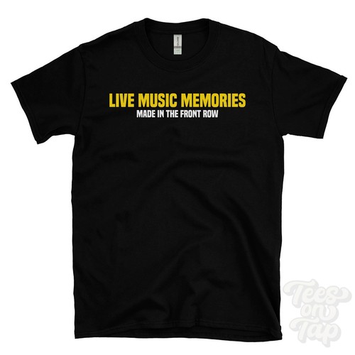 Live music memories - made, in