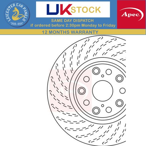 Apec brake disc for - lexus, ls