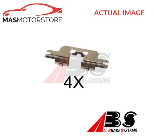 Brake pads fitting kit shims - fitting,