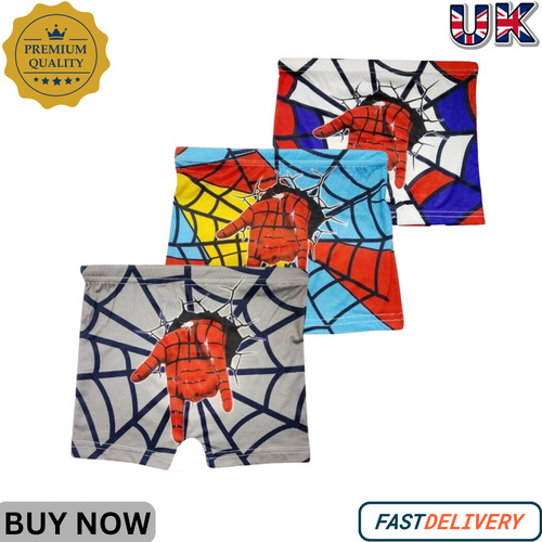 Pack boys spiderman boxers - 3,6,