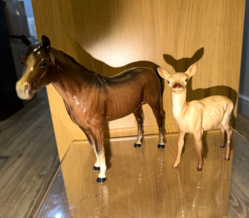 Beswick england ceramic horse - england,