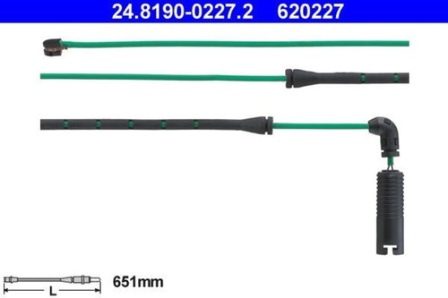 Disc brake pad - brake, wear