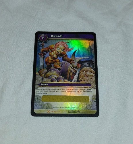 Owned warcraft wow tcg loot - tcg,