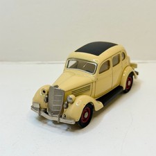 REXTOY Ford V8 Touring Sedan  rare die-cast model 1/43 car creme 1935