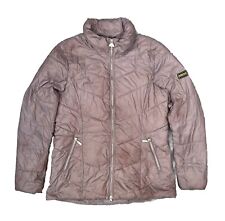 Barbour Nurburg Quilt Fibredown Women’s Light Brown Coat Jacket - Size 14 UK