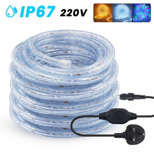 240v led rope round tube - led,