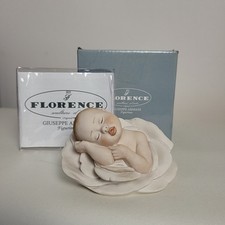 Giuseppe Armani Baby Boy My Rose Figurine Flower Baby Capodimonte Florence 7554F