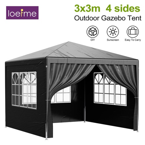 3x3m heavy duty gazebo marquee - heavy,