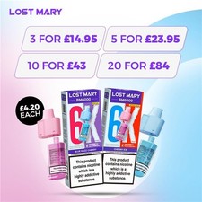 Lost Mary BM6000 Refill Pods