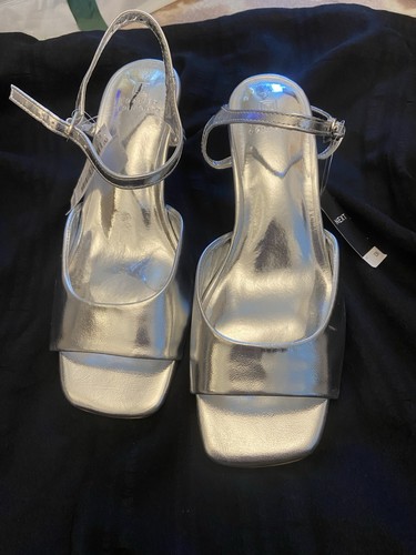 Next silver metallic kitten - next,
