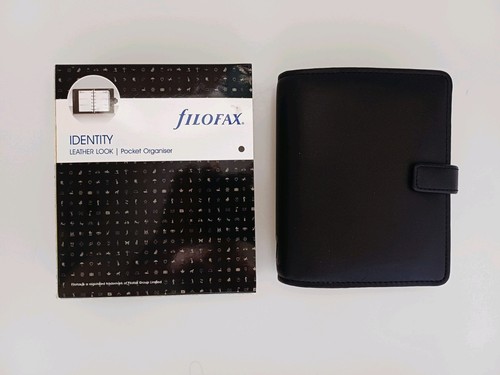Filofax identity leather look - filofax,