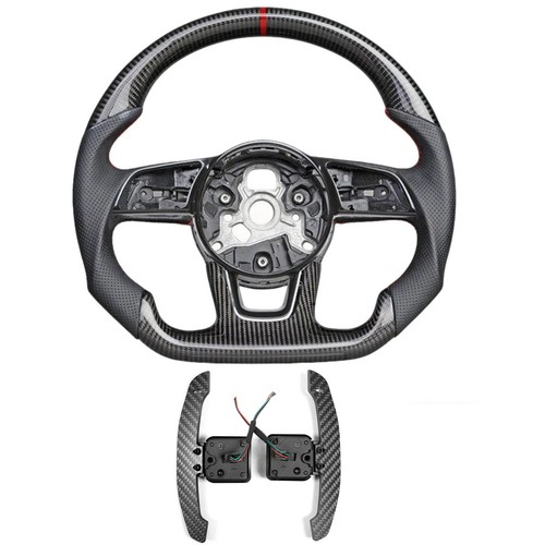 Real carbon fiber - carbon, steering