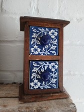 Minature Blue White Ceramic