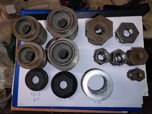 2 radiator bush 1 - 1/4, 1/2