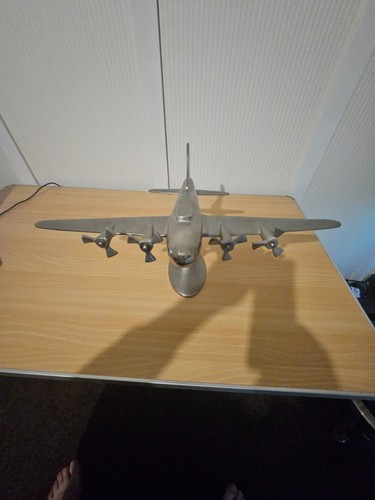 Vintage metal aeroplane - vintage,