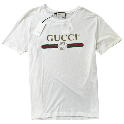 Gucci men logo print shirt - logo,