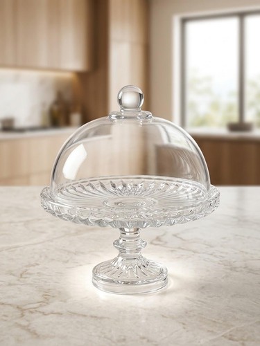 Cake stand with dome - dome, cover