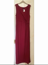 BNWT Alexon Full Length Evening Dress Scarlet Red Size 14    RRP £199