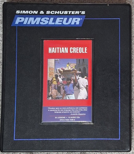 Pimsleur haitian creole - haitian,