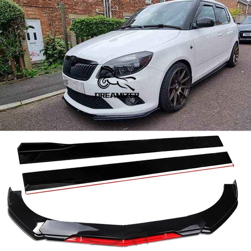 Gloss front bumper - lip, chin
